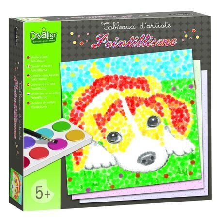 Поантилизъм, Стани художник, Комплект за рисуване