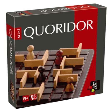 Стратегическа игра от дърво -Quoridor Mini