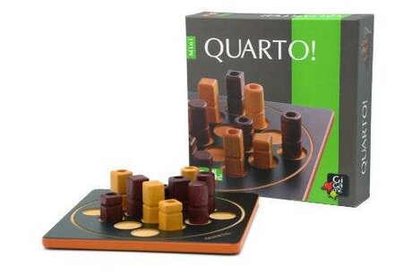 Стратегическа игра от дърво- Quarto Mini