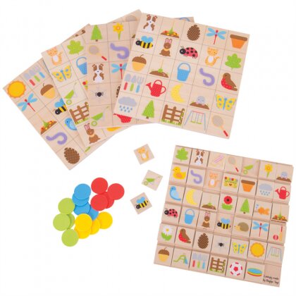 Дървено бинго - Градина