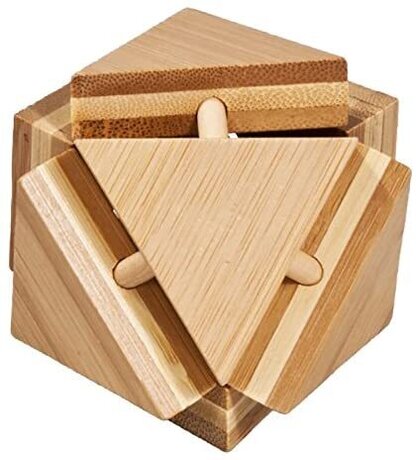 Magic Trianglebox- бамбуков пъзел 