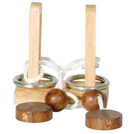 Пъзел дърво "Освободи халката" 