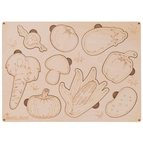 Пъзел - Зеленчуци