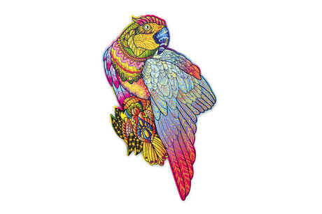 3D Пъзел Bright Parrot