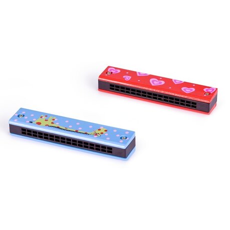 ДЪРВЕНА МУЗИКАЛНА ИГРАЧКА PINO - ДЪРВЕНА ХАРМОНИКА