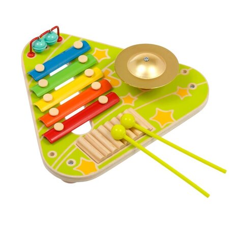 МУЗИКАЛНА РАЗВИВАЩА ДЪСКА (BUSY BOARD/БИЗИБОРД) - ВЕСЕЛ ОРКЕСТЪР, LUCY&LEO